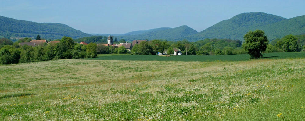Le site de Chaux-lès-Clerval, photo J. Masset