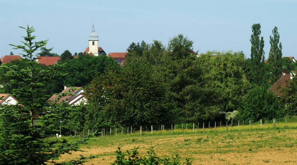 Le site de Chemaudin , photo J. Masset