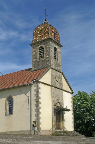 L'église de Chenebier, photo J. Masset