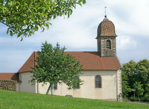 Clocher de Chenebier, photo J. Masset
