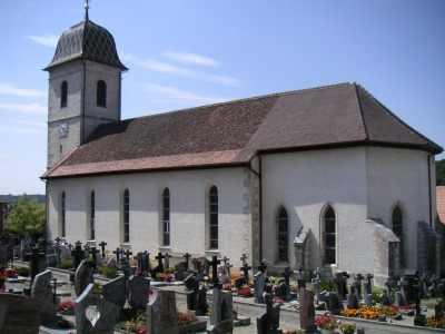 L'église de Chevenez, photo O. Pernot