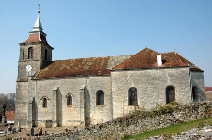 L'église de Choye, photo M. Morlin