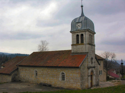 L'église de Cinquétral, photo B. Mougey