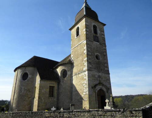 L'église de Cirey-lès-Bellevaux, photo D. Bion