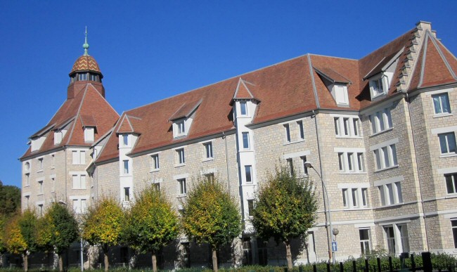 La cité universitaire Canot à Besançon, photo J. Masset