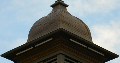 Clocher de la mairie de Cize, photo O. Pernot