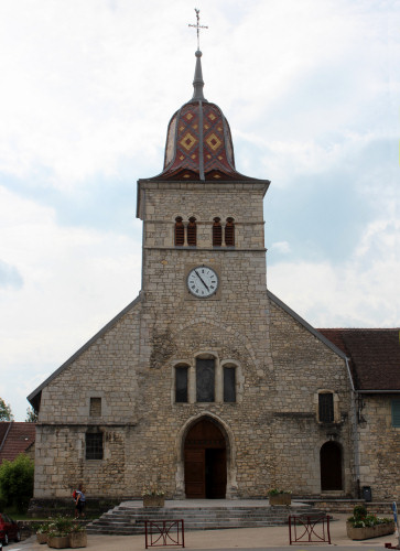 Eglise de Clairvaux-les-Lacs, photo O. Pernot