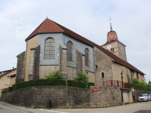 Eglise de Clairvaux-les-Lacs, photo O. Pernot