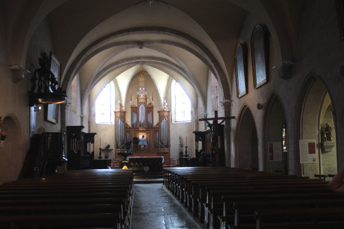 Eglise de Clairvaux-les-Lacs, photo O. Pernot
