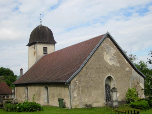 Le temple de Colombier-Fontaine, photo J. Masset