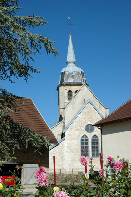 L'église de Colonne, photo M. Morlin