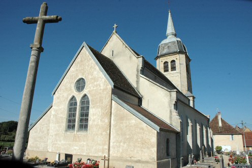 L'église de Colonne, photo M. Morlin