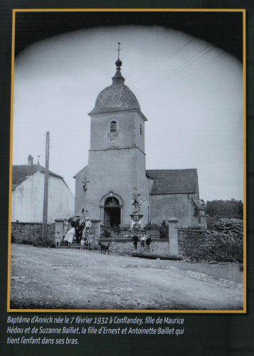 Document in situ, photo Y. Bessero