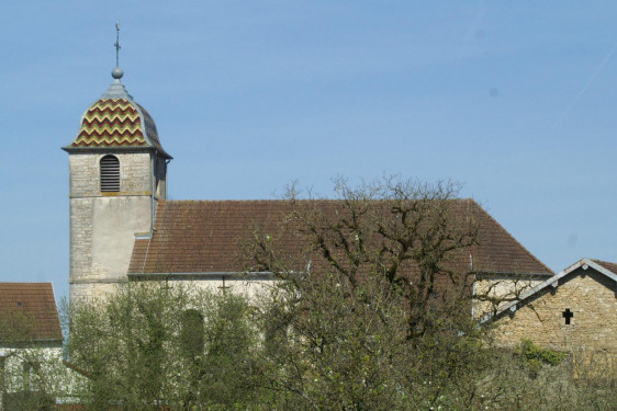 L'église de Corcondray, photo J. Masset