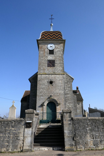 L'église de Cornot, photo Y. Bessero