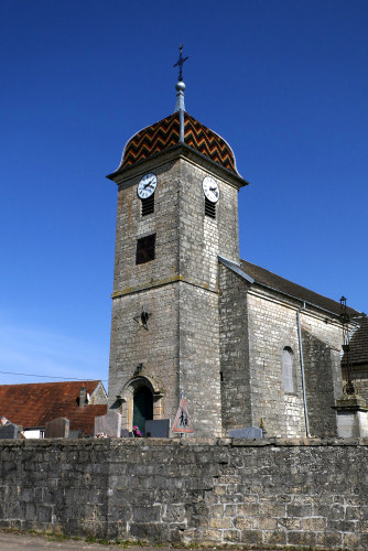 L'église de Cornot, photo Y. Bessero