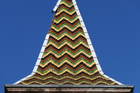 Clocher de l'église de Corravillers, photo Y. Bessero