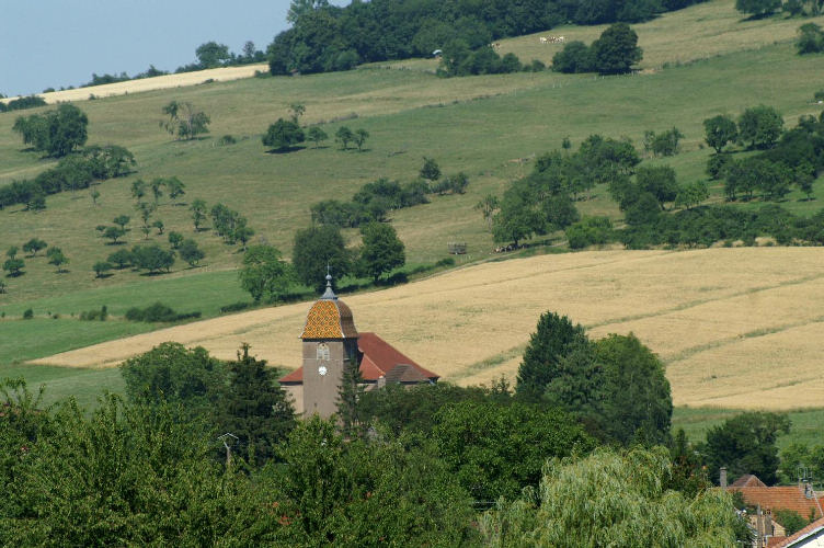 Le site de Courchaton, photo J. Masset