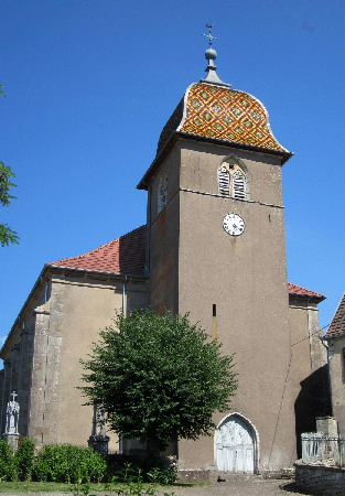Eglise de Courchaton, photo J. Masset