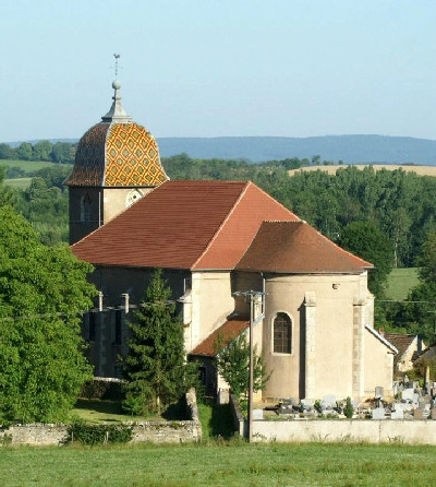 Eglise de Courchaton, photo J. Masset