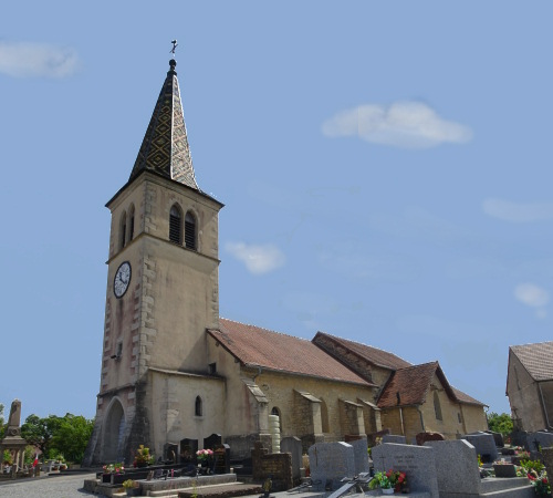 L'église de Crançot, photo O. Pernot