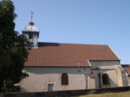 L'église de Crissey, photo B. Mougey