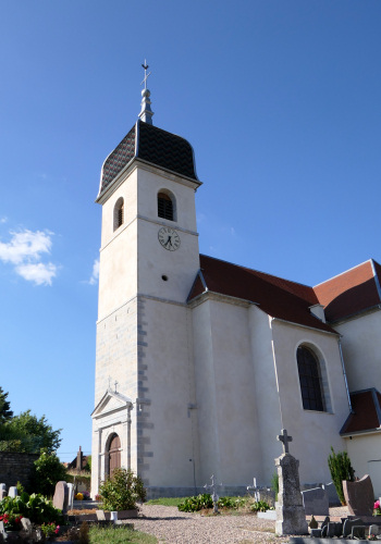 L'église de Cromary, photo Y. Bessero