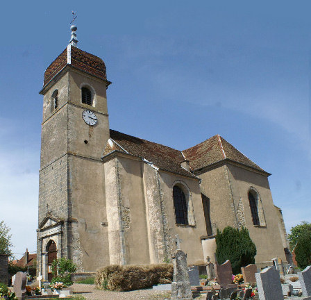 L'église de Cromary, photo J. Masset