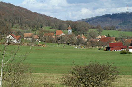 Le site de Crosey-le-Grand , photo J. Masset