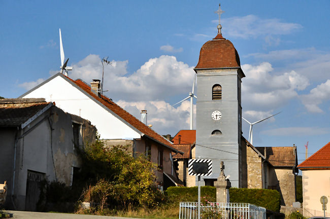 Le village de Crosey-le-Grand, photo B. Lamblin