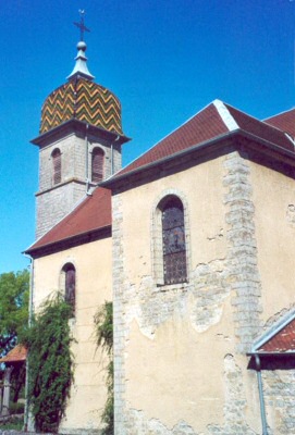 L'église de Cubry, photo C. Briot