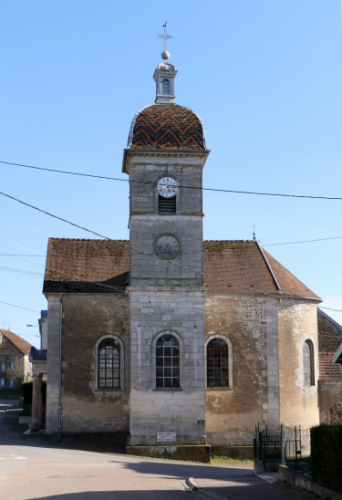 L'église de Cubry-lès-Soing, photo Y. Bessero