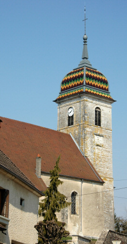 L'église de Cugney, photo M. Morlin