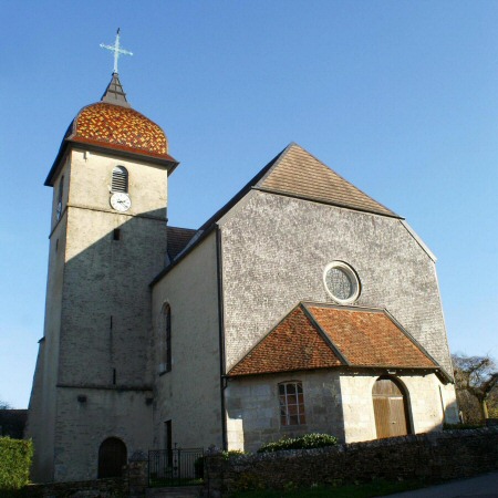 L'église de Dambelin, photo J. Masset