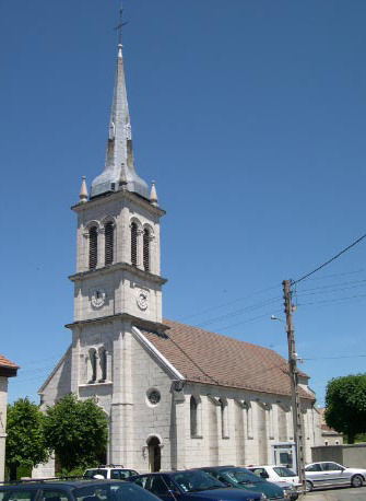L'église de Damprichard, photo B. Mougey