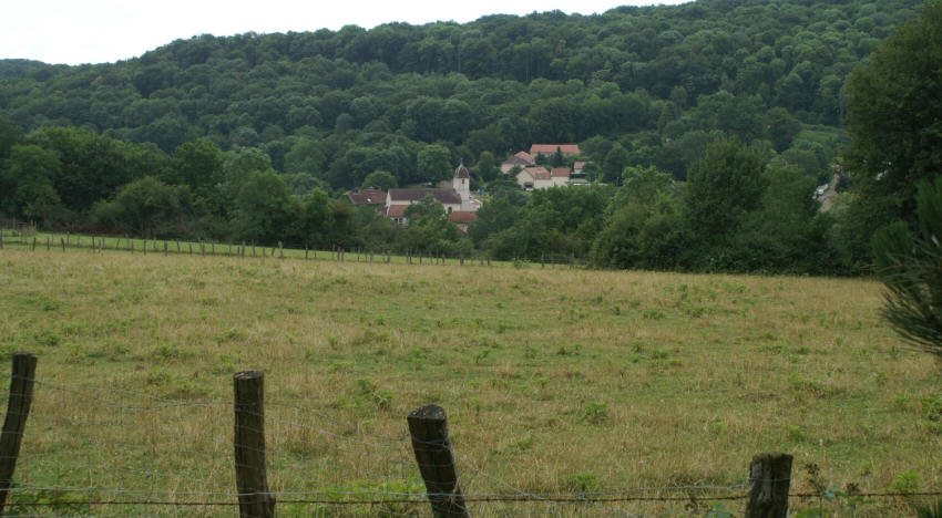 Le site de Dampvalley-lès-Colombe, photo J. Masset