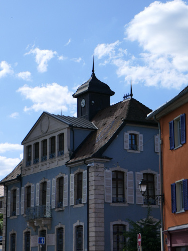 Bâtiment de la communauté de commune à Delle, photo Y Bessero
