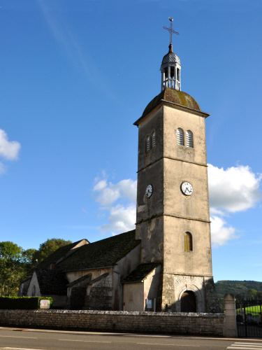 L'église Dompierre-sur-Mont, photo M. Morlin