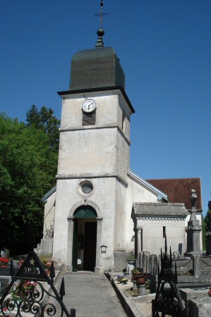 L'église de Doucier, photo O. Pernot