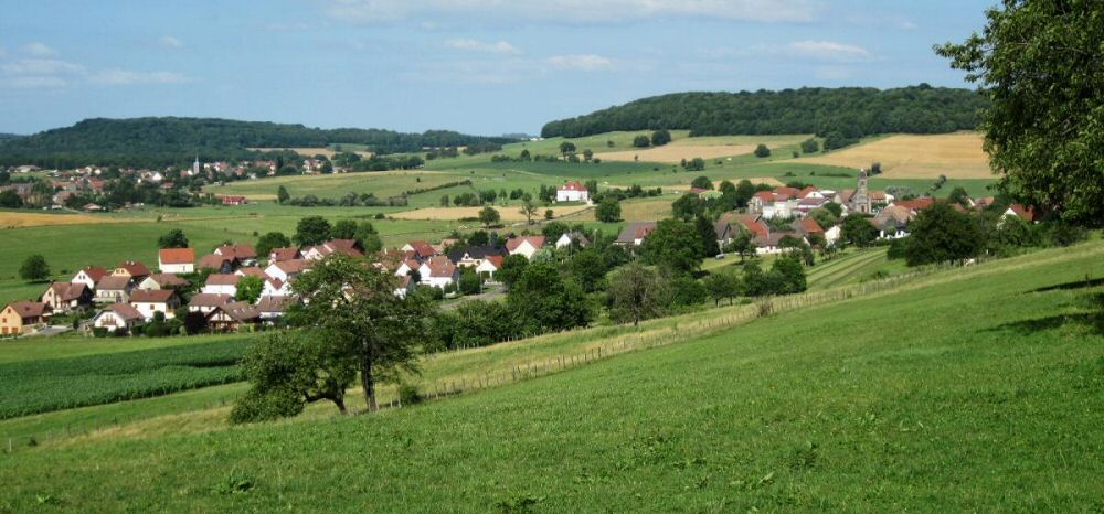 Le site d'Echenans-sous-Mont-Vaudois, photo J. Masset