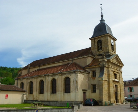 Eglise d'Echenoz-la-Méline, photo D. Bion