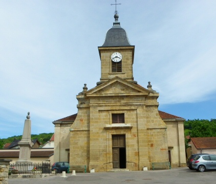 Eglise d'Echenoz-la-Méline, photo D. Bion