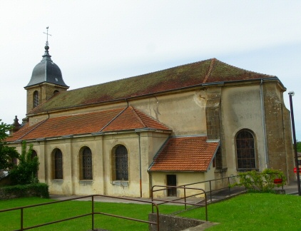 Eglise d'Echenoz-la-Méline, photo D. Bion