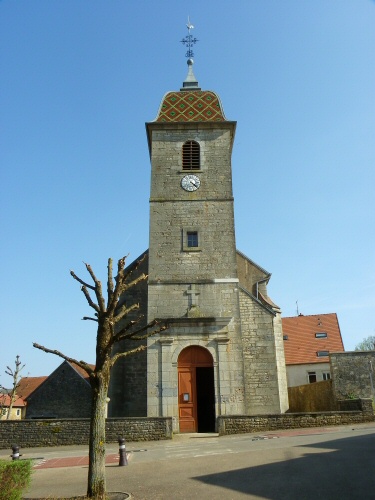 Eglise d'Echenoz-le-Sec, photo D. Bion