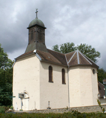 L'église d'Ecole-Valentin, photo J. Masset