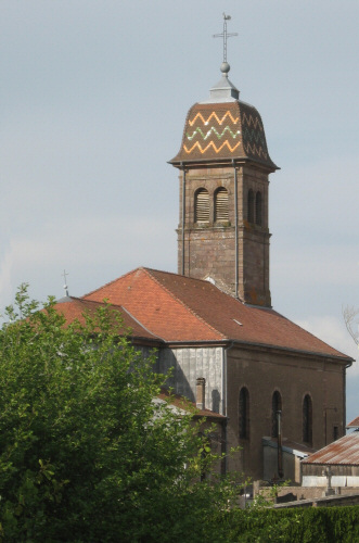 L'église d'Ecromagny, photo Y. Vuillemard