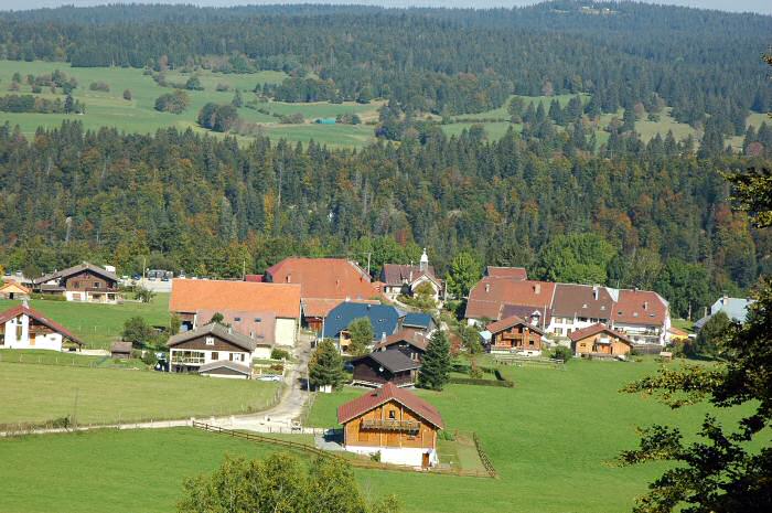 Le site d'Entre-les-Fourgs, photo M. Morlin