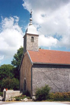 L'église d'Entre-les-Fourgs, photo C. Briot