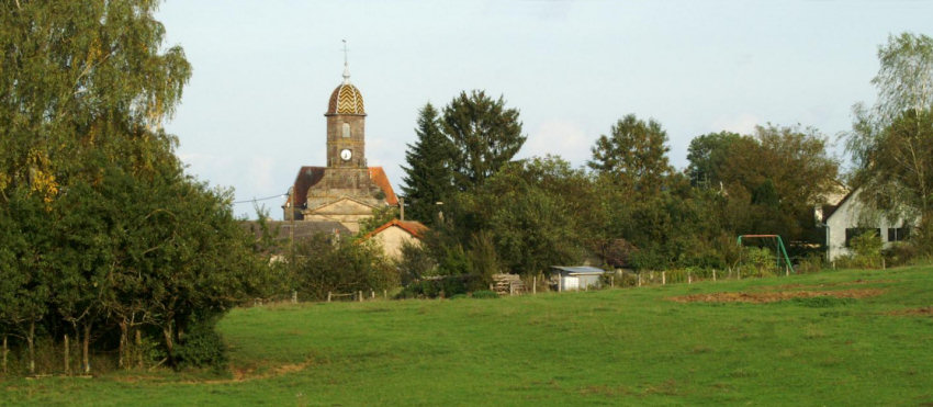 L'église d'Equevilley, photo J. Masset