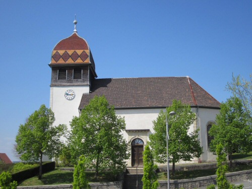 Le temple d'Etupes, photo J. Masset